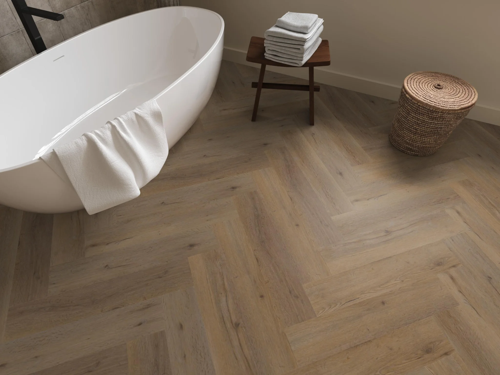 Ambiant Spigato Vivero visgraat dryback smoky - Afbeelding 7