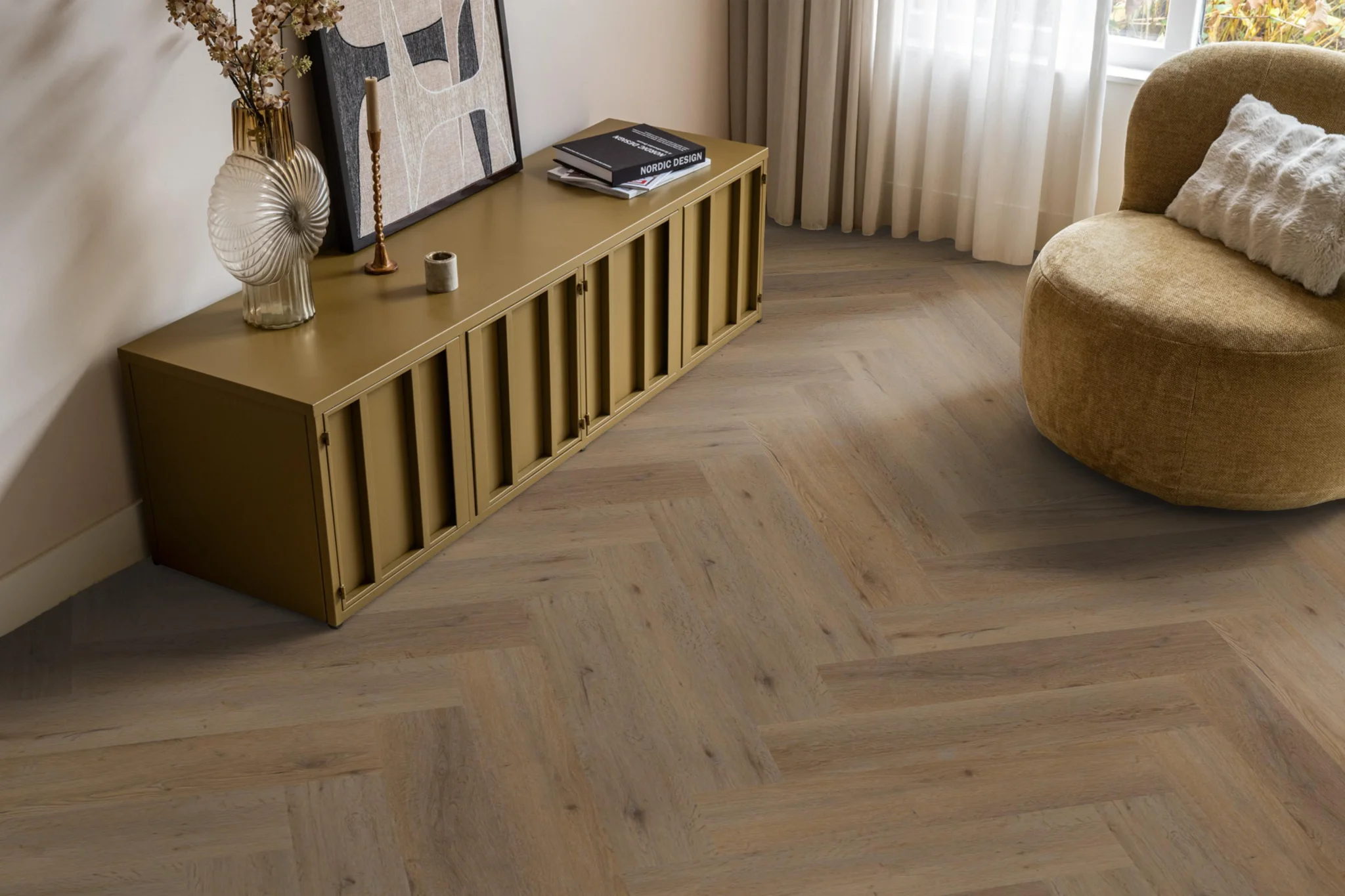 Ambiant Spigato Vivero visgraat dryback smoky - Afbeelding 10