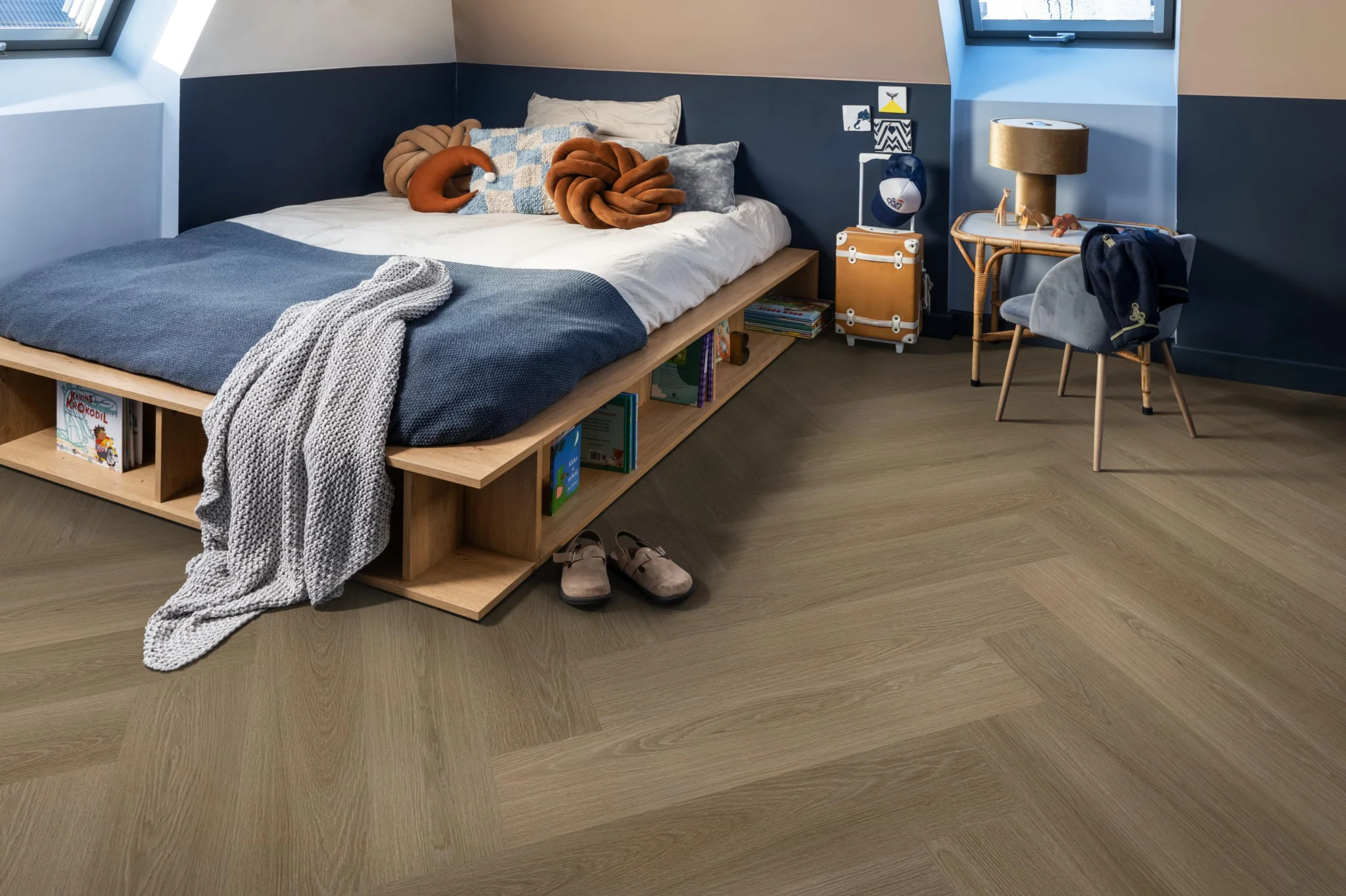 Ambiant Spigato xl Soleno visgraat dryback dark oak - Afbeelding 2