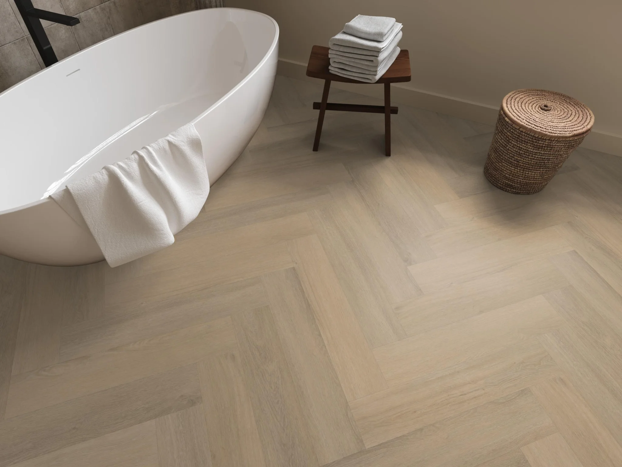 Ambiant Spigato Viranto visgraat dryback warm beige - Afbeelding 7