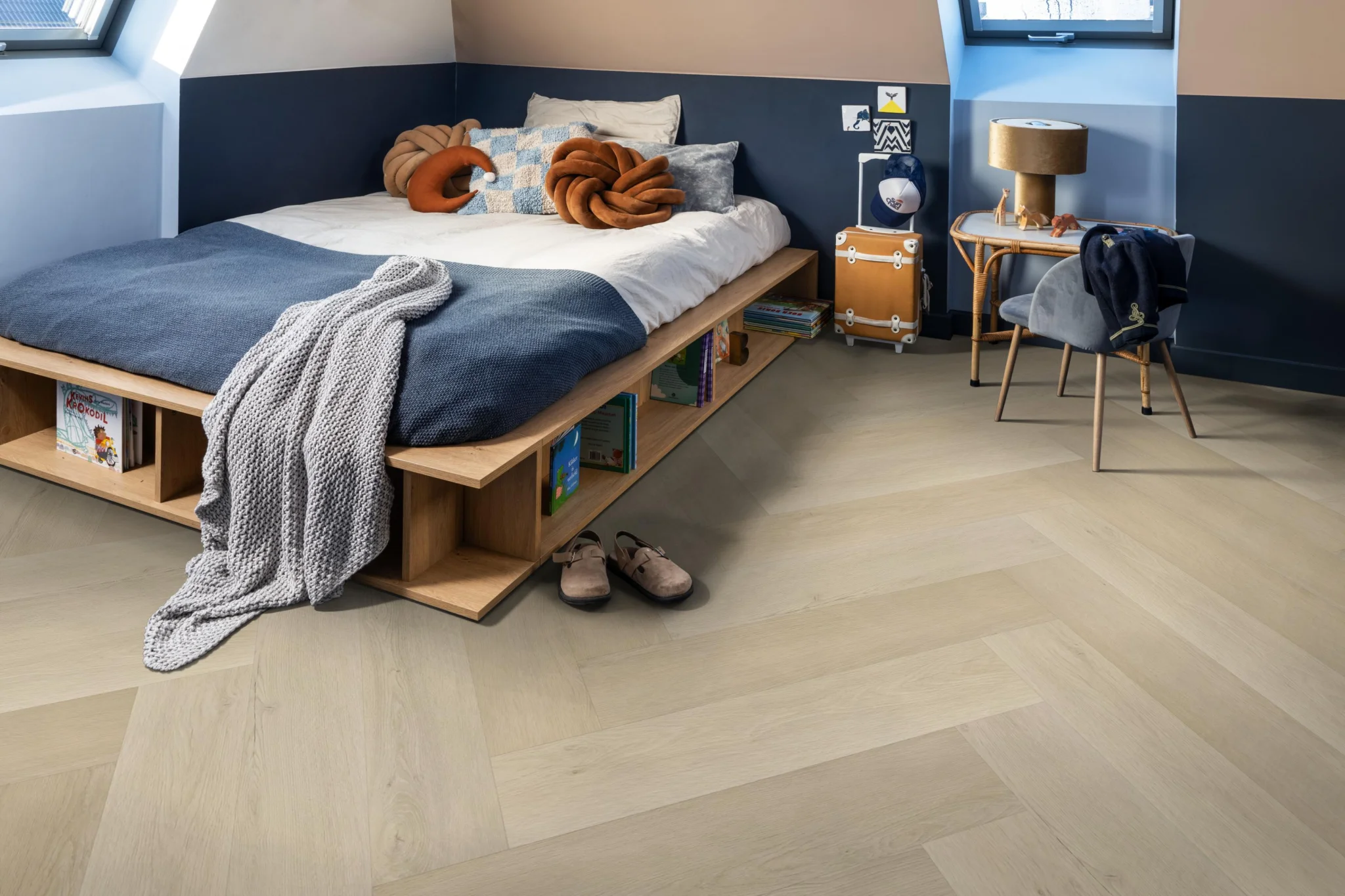 Ambiant Spigato xl Marento visgraat dryback beige - Afbeelding 2