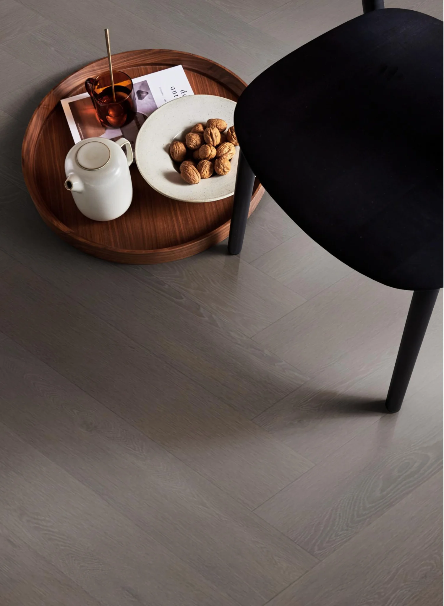 vtwonen Herringbone click SRC charcoal - Afbeelding 3