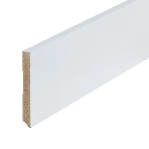 Co-pro gelakte plint amsterdam wit RAL 9010 120x15